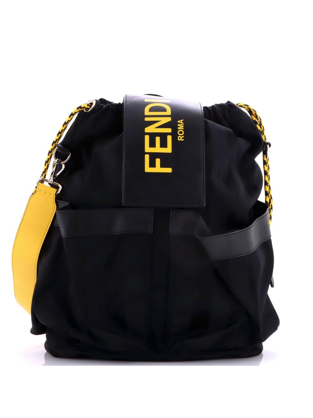 Fendi Double Pocket Drawstring Backpack #366697F11B